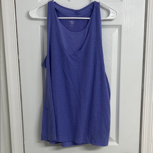 Athletic Works Women's Blue Tank Top - Picture 1 of 3